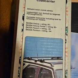 Střešní nosič - příčníky original Škoda