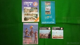 Retro-katalogy cestovek Čedok- Rekrea-atp.