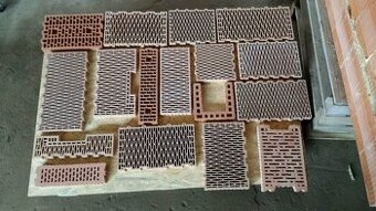 Cihla Heluz více druhů