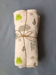 Heboučká příjemná oboustranná dětská deka 100x80 cm