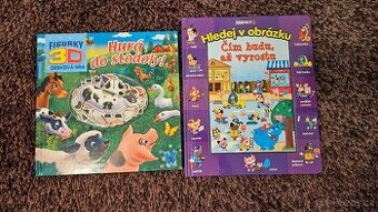 2 knihy: Hurá do stodoly + Čím budu až vyrostu
