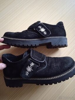 Černé boty Montega, velikost 38