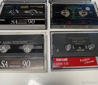 Mc kazety Maxell, TDK, Sony