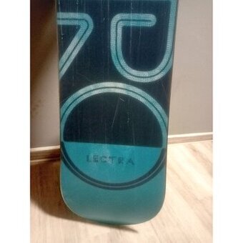 Snowboard NITRO Lectra vel.142 + vázání+ boty