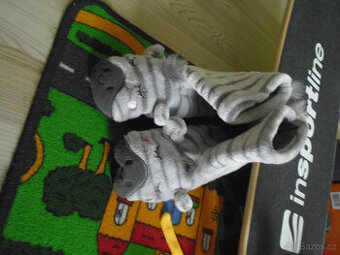 Dětské výsoké bačkory Lindex 36/37