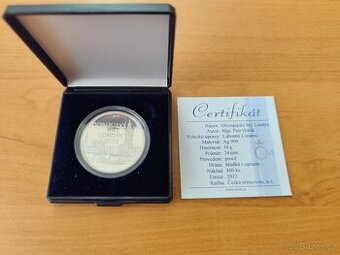 Stříbná medaile – Letní olympijské hry Londýn 2012