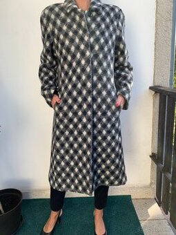 dámský vlněný značkový kabát -  vel.38