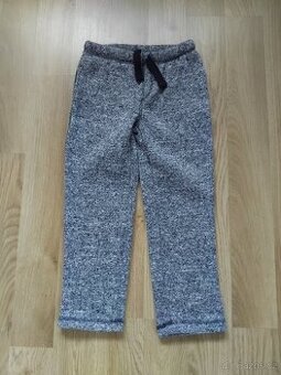 Teplé kalhoty-tepláky vel.110/116 - 1