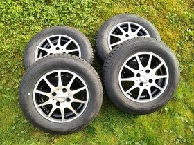 Letní komplet 155/80 R13 79T nové pneu + alu