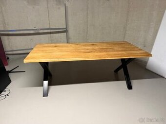 Dřevěný jídelní stůl 95x200 cm