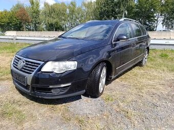 VW Passat B6 stříbrná a černá 3.2 V6 184kw náhradní díly