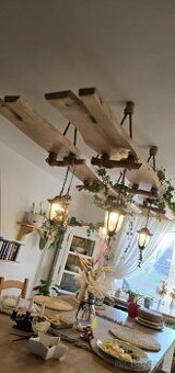 Zakázkové designové svítidlo z masivu