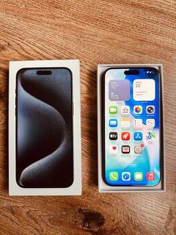 Apple iPhone 15 Pro Max 256 GB – Blue Titanium (modrý titan)