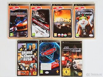 Sada 7 retro her na Playstation Portable (PSP)