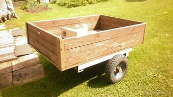 přívěs za traktůrek nebo 4kolku bez papirů levně