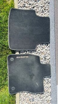 Originál koberečky Superb 3 + opěrky nohou