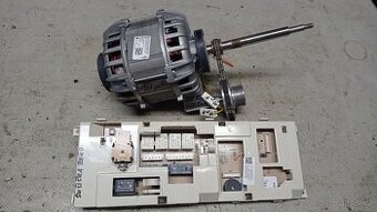 Motor a panel k sušičce Beko.