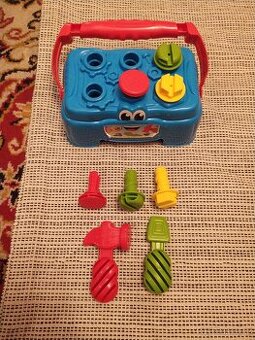 Dětský ponk Clementoni použitý bez žlutého klíče