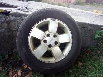 Originální alu s pneu na Jeep Grand Cherokee WJ/WG 5x127 r17