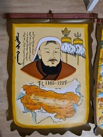 Kresby na kůži z Mongolska - 1
