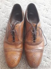 Značkové pánské kožené boty - 1