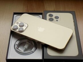 Apple iPhone 13 pro MAX 128GB GOLD - ZÁRUKA -TOP STAV