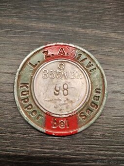 Identifikace základna Luftwaffe -pozemní personál, Wehrmacht