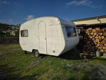 Karavan obytný přívěs chatka - zadáno do 18.5