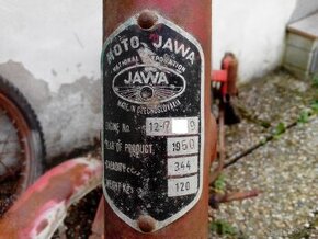 Ogar 350/12 - Jawa Pérák 350/12 na díly