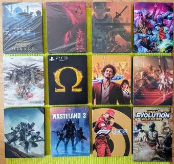 Steelbooky, Artbooky, Merch, atd. PS4 PS5 XBOX PC PS3