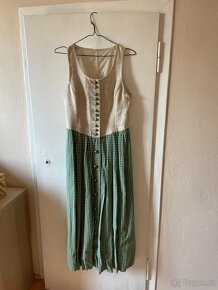 Originální ručně šitý tyrolský kroj "dirndl" - 1
