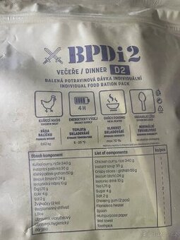 BDP AČR - Snídaně, obědy, večeře, přídavky