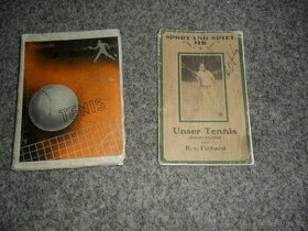 tenis René Lacoste, R.v. Fichard, házená 7/11 hráčů,odbíjená - 1