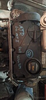 Prodam motor ATD , 1,9 tdi - 74 kw , najeto 74 000km ,zaruka