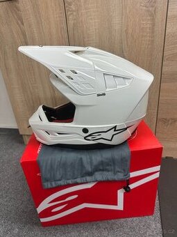 Helma Alpinestars SM5 white XXL