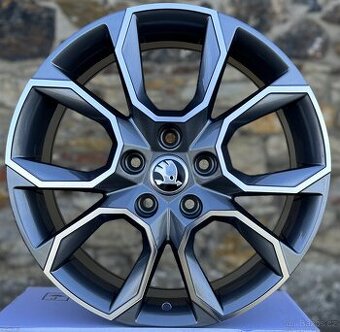 5x112 r18 alu kola na Škoda
