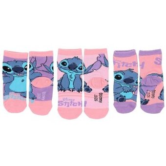 Stitch ponožky, cena za 3 páry, nové