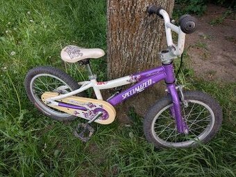 Dětské fialové kolo 16