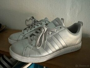 Stříbrné tenisky Adidas 40 - 1