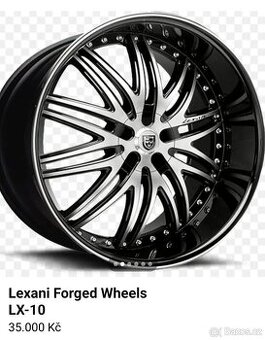 Lexani 22" org. 22×9 rozteč 5x112