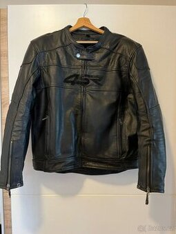 Kožená pánská bunda 4SR Hooligan Black Velvet, vel. 54