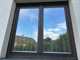Mírně použitá modřínová eurookna