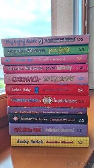 Sada 11 dívčích románů od Jacqueline Wilson – výborný stav