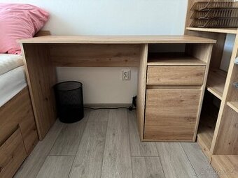 Psací stůl 50x120 dekor dub
