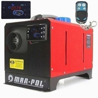 Nezávislé topení 8kW naftový ohřívač na 12V nebo i 230V