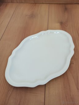 Porcelánový retro tác na cukroví - 1