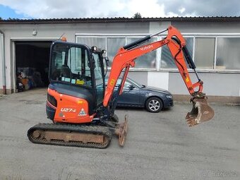 Minibagr Kubota U27-4 Prodloužené rameno