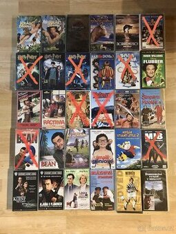 VHS originální kazety