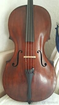 250-300 let staré barokní violoncello 44.