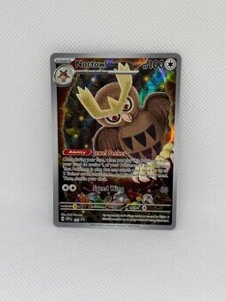 Pokémon karta Noctowl SVP 141 – EX – ORIGINÁL